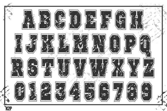 Grunge College Font - Preview 2