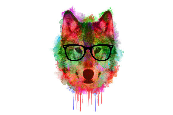 Wolf Graphic Illustrations By ayman_colors