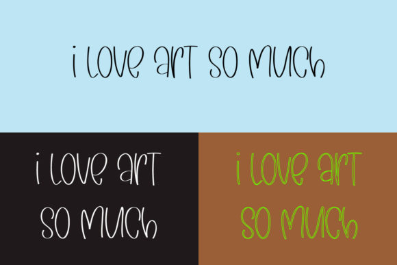 Artisana Font - Preview 4