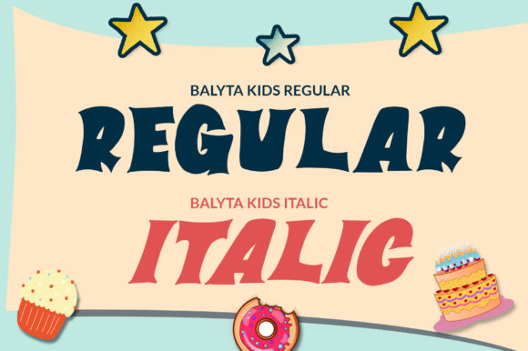 Balyta Kids Font - Preview 5