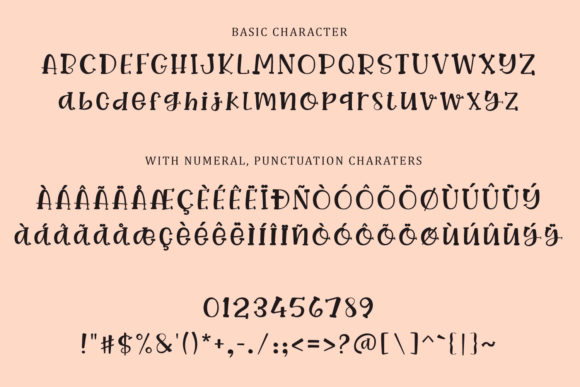 Basta Sweet Font - Preview 1