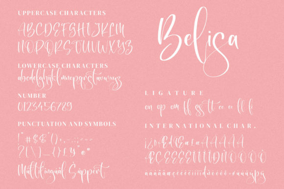 Belisa Font - Preview 6