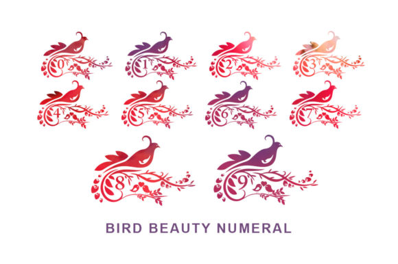 Bird Beauty Monogram Font - Preview 5
