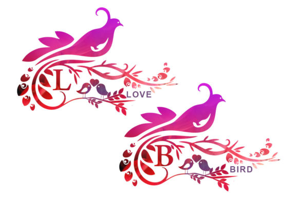 Bird Beauty Monogram Font - Preview 6