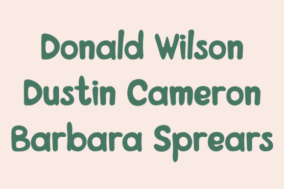 Calauya Font PNG with transparent background - Preview 6