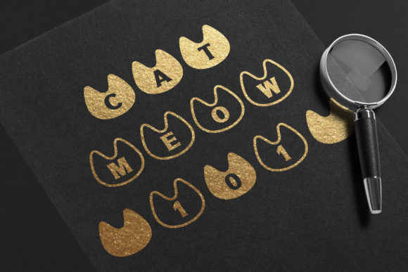 Cat Font - Preview 1