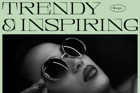 Central Display Font - Preview 6