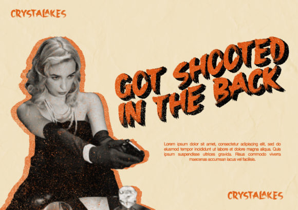 Crystalakes Brush Font - Preview 5