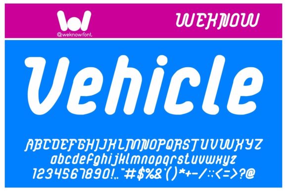 Electronic Font - Preview 2