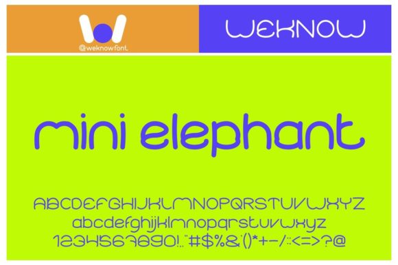 Elementary Font - Preview 2
