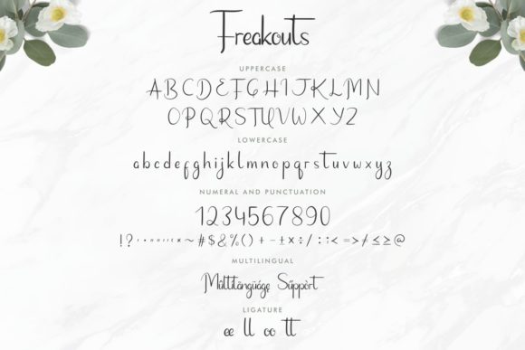 Freakouts Font - Preview 3