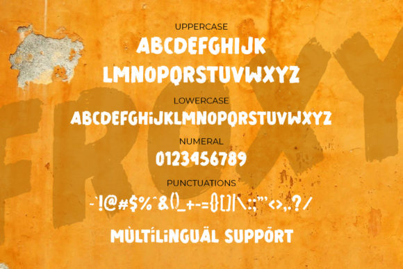 Froxy Font - Preview 3