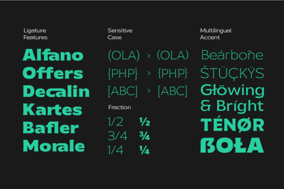 Galpike Sans Font - Preview 5