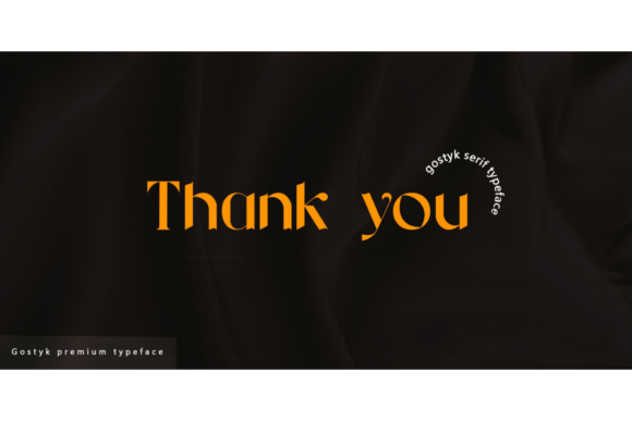 Gostyk Font - Preview 1