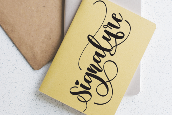 Hello Calligraphys Font - Preview 3
