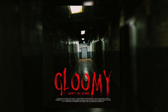 Horror Night Font - Preview 2