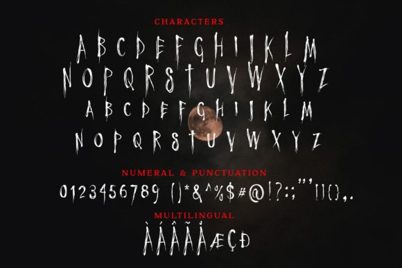 Horror Night Font - Preview 5