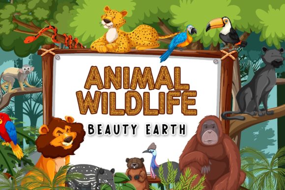 Jungle Play Font PNG with transparent background - Preview 1