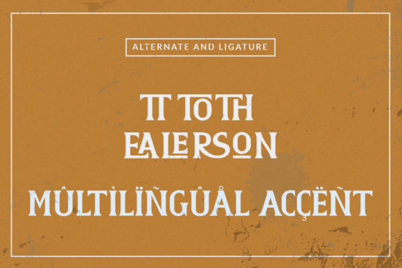 Lederson Font PNG with transparent background - Preview 3