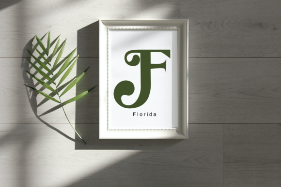 Monogram Prince Font PNG with transparent background - Preview 4
