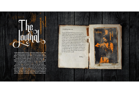 Saga Arjuna Font PNG with transparent background - Preview 3