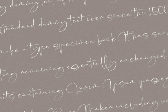 Sign Riyathi Font PNG with transparent background - Preview 5