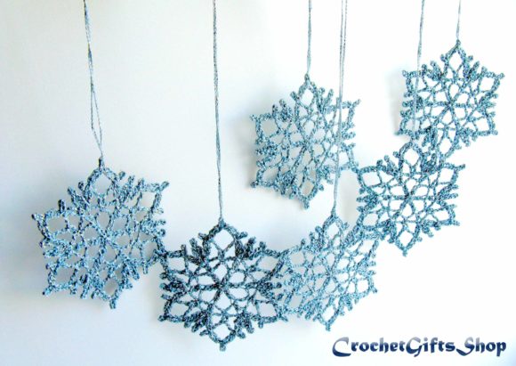 Snowflake Ornament Crochet Pattern