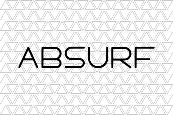 Absurf Font - Preview 3