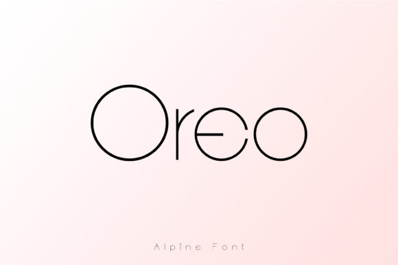 Alpine Font - Preview 1