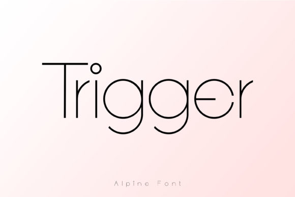 Alpine Font - Preview 2