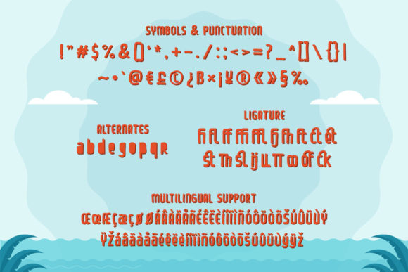 Beach Hits Font - Preview 2
