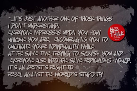 BeeThink Font - Preview 6