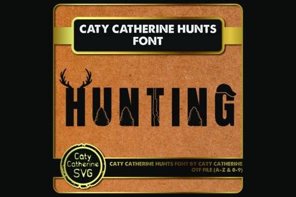 Caty Catherine Hunts Font PNG with transparent background - Preview 2