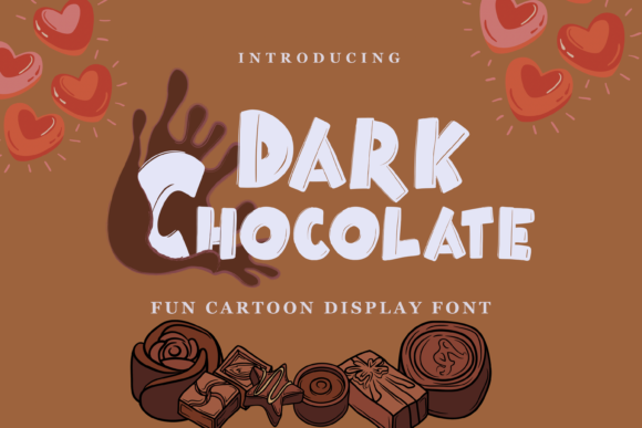 Dark Chocolate Font - Preview 1