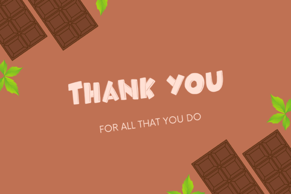 Dark Chocolate Font - Preview 4