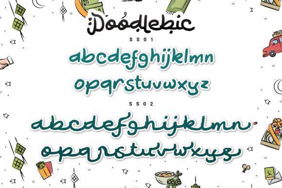 Doodlebic Font - Preview 6