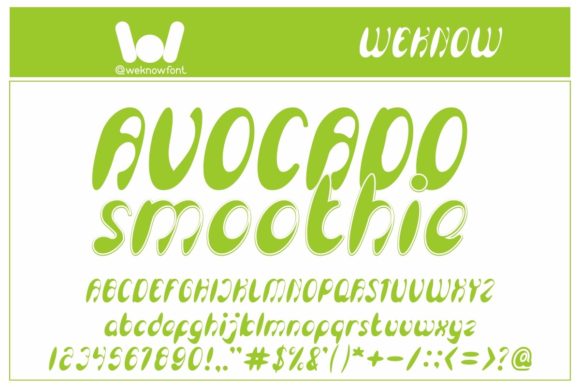 Enjoy the Time Font font preview - 4