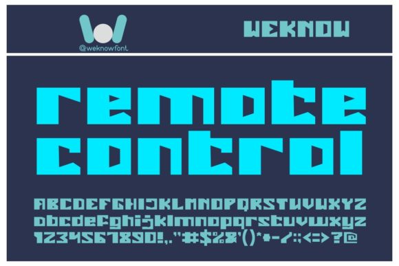 Enormous Font - Preview 1