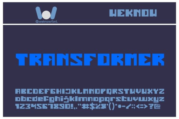 Enormous Font - Preview 2
