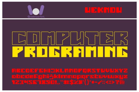 Enormous Font - Preview 4