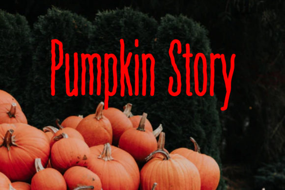 Fall in Halloween Font - Preview 1