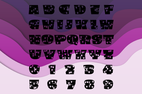 Fairy Lights Font - Preview 2
