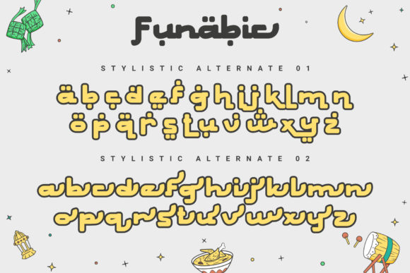 Funabic Font - Preview 6