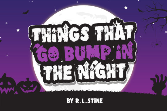 Ghost Story Duo Font PNG with transparent background - Preview 1