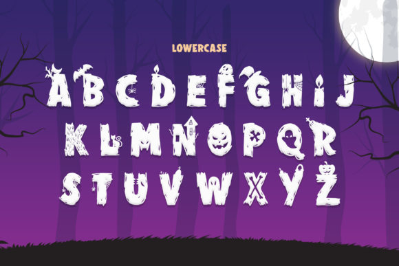 Ghost Story Duo Font PNG with transparent background - Preview 4