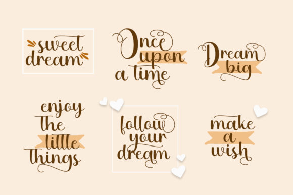 Jasmine Sunflower Font PNG with transparent background - Preview 1