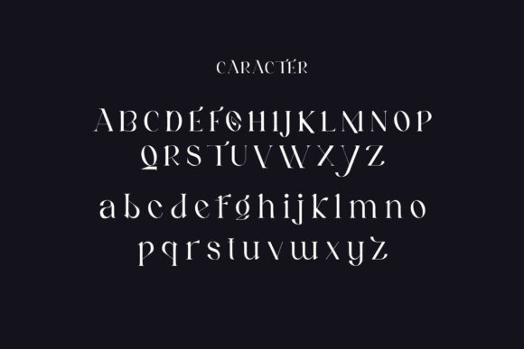 Kariin Font PNG with transparent background - Preview 6