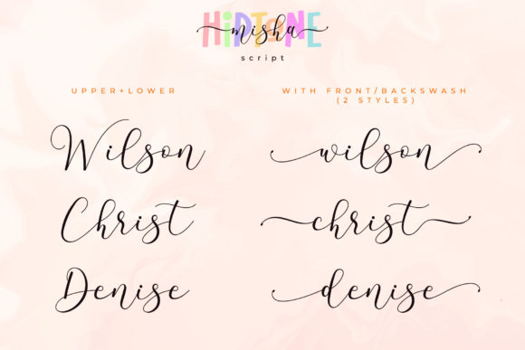 Misha Hiptone Font PNG with transparent background - Preview 1
