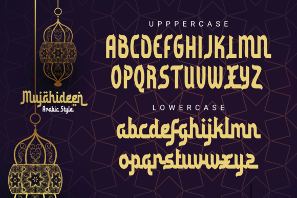 Mujahideen Font PNG with transparent background - Preview 2