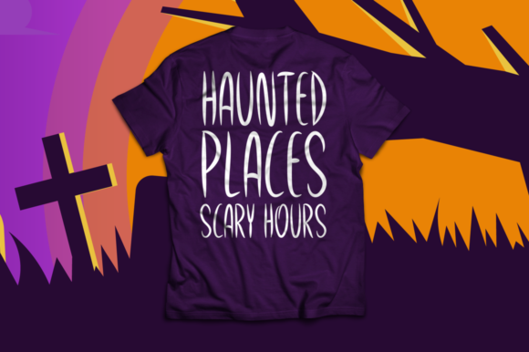 Scary Hours Font PNG with transparent background - Preview 2